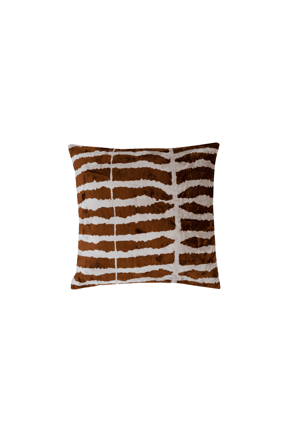 La Casa Antica-İpek Kadife İkat Yastık Kılıfı (50x50cm)-Yastık Kılıfı-1-Milagron.com