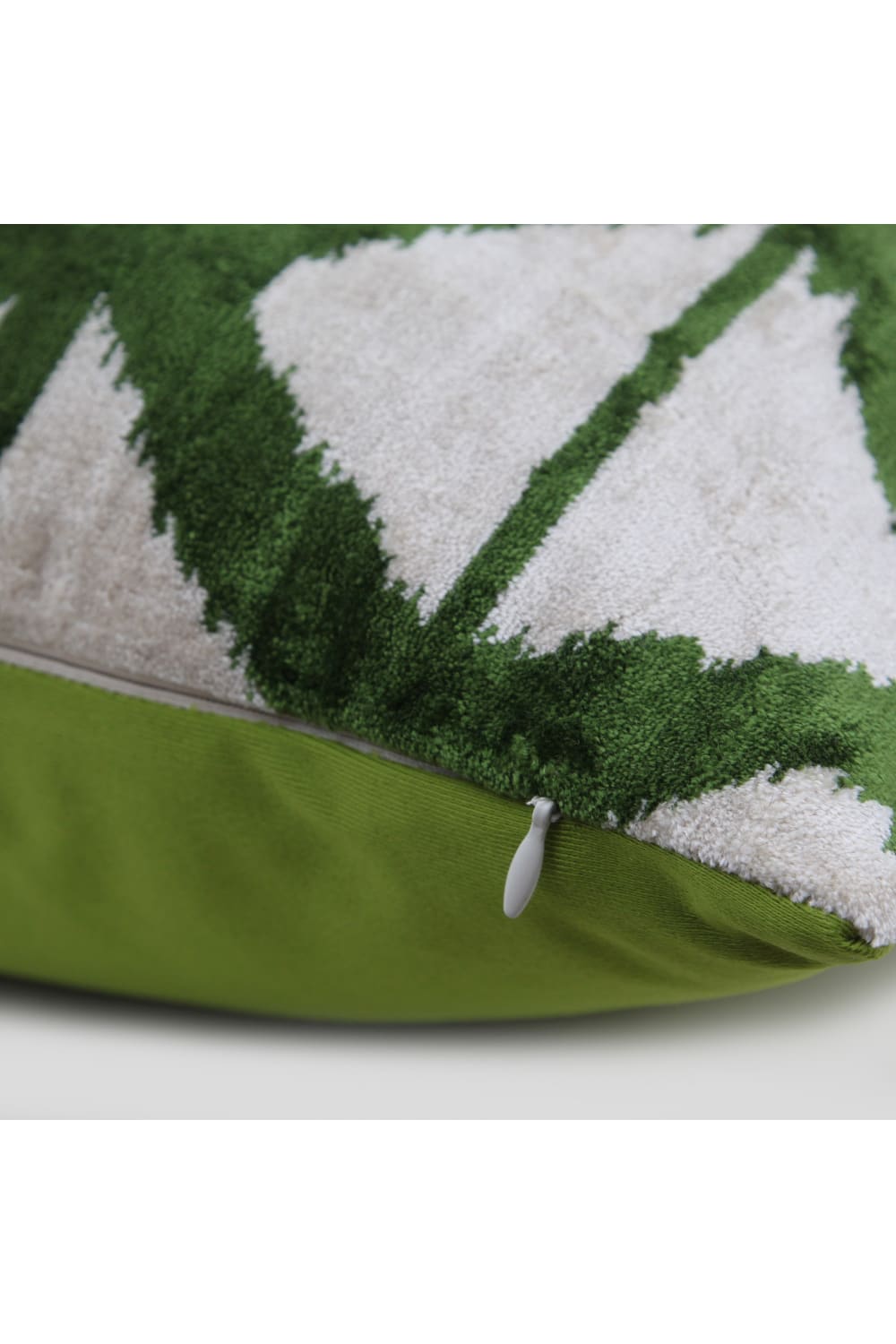 La Casa Antica-İpek Kadife İkat Yastık Kılıfı (50x50cm)-Yastık Kılıfı-2-Milagron.com