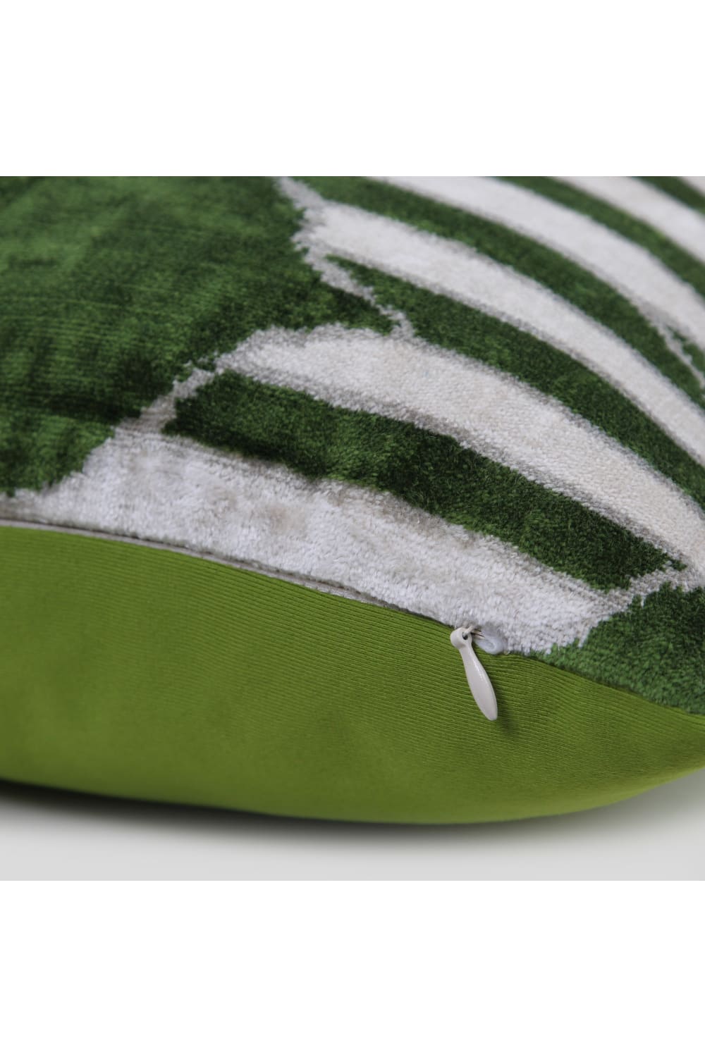 La Casa Antica-İpek Kadife İkat Yastık Kılıfı (50x50cm)-Yastık Kılıfı-2-Milagron.com