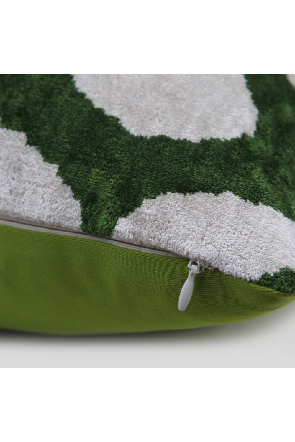 La Casa Antica-İpek Kadife İkat Yastık Kılıfı (50x50cm)-Yastık Kılıfı-2-Milagron.com