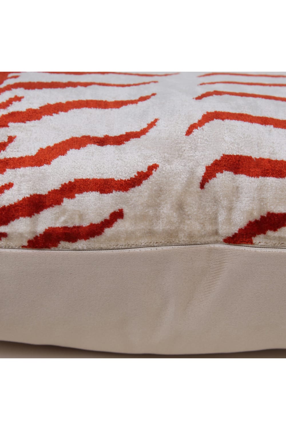 La Casa Antica-İpek Kadife İkat Yastık Kılıfı (50x50cm)-Yastık Kılıfı-2-Milagron.com