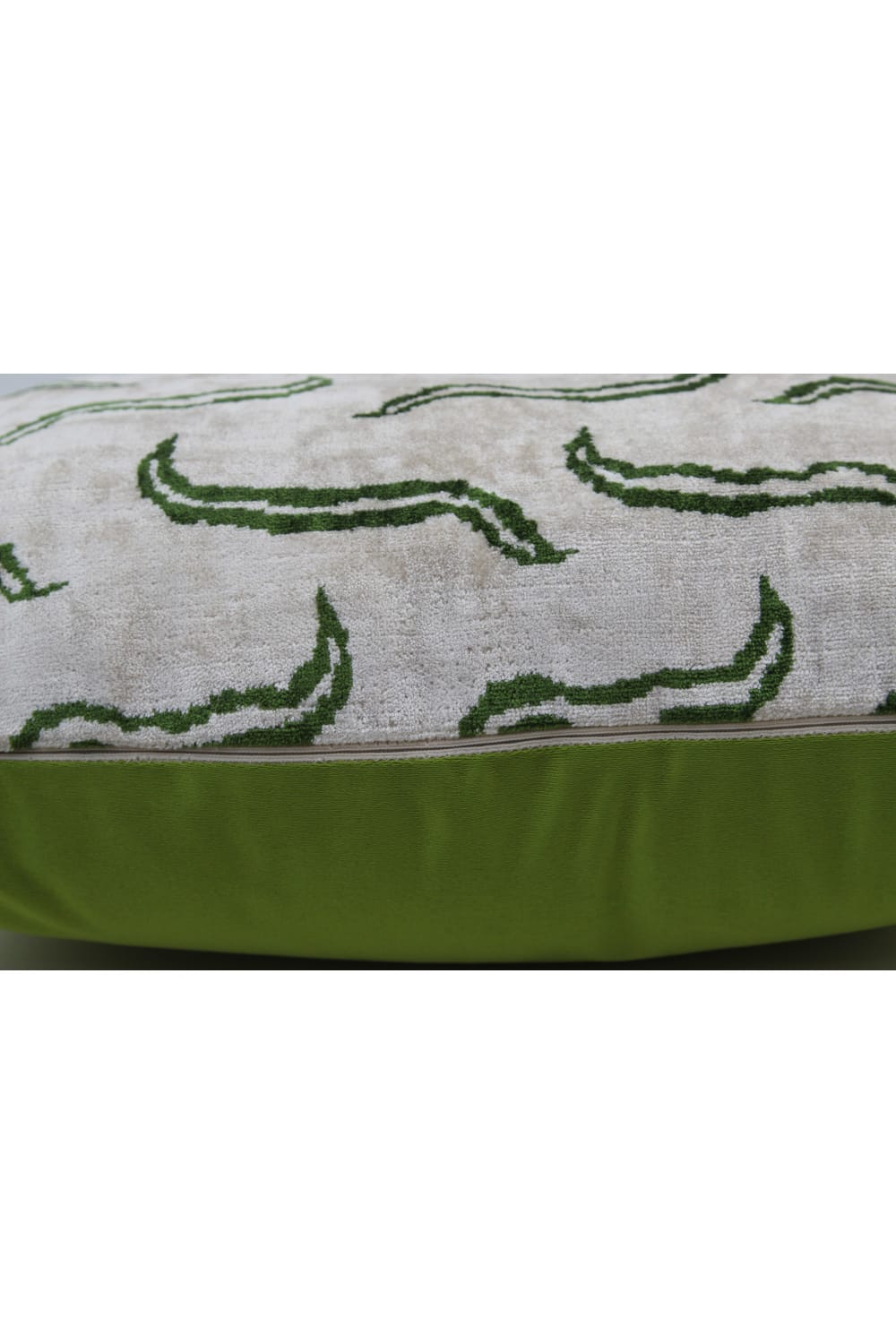 La Casa Antica-İpek Kadife İkat Yastık Kılıfı (50x50cm)-Yastık Kılıfı-2-Milagron.com