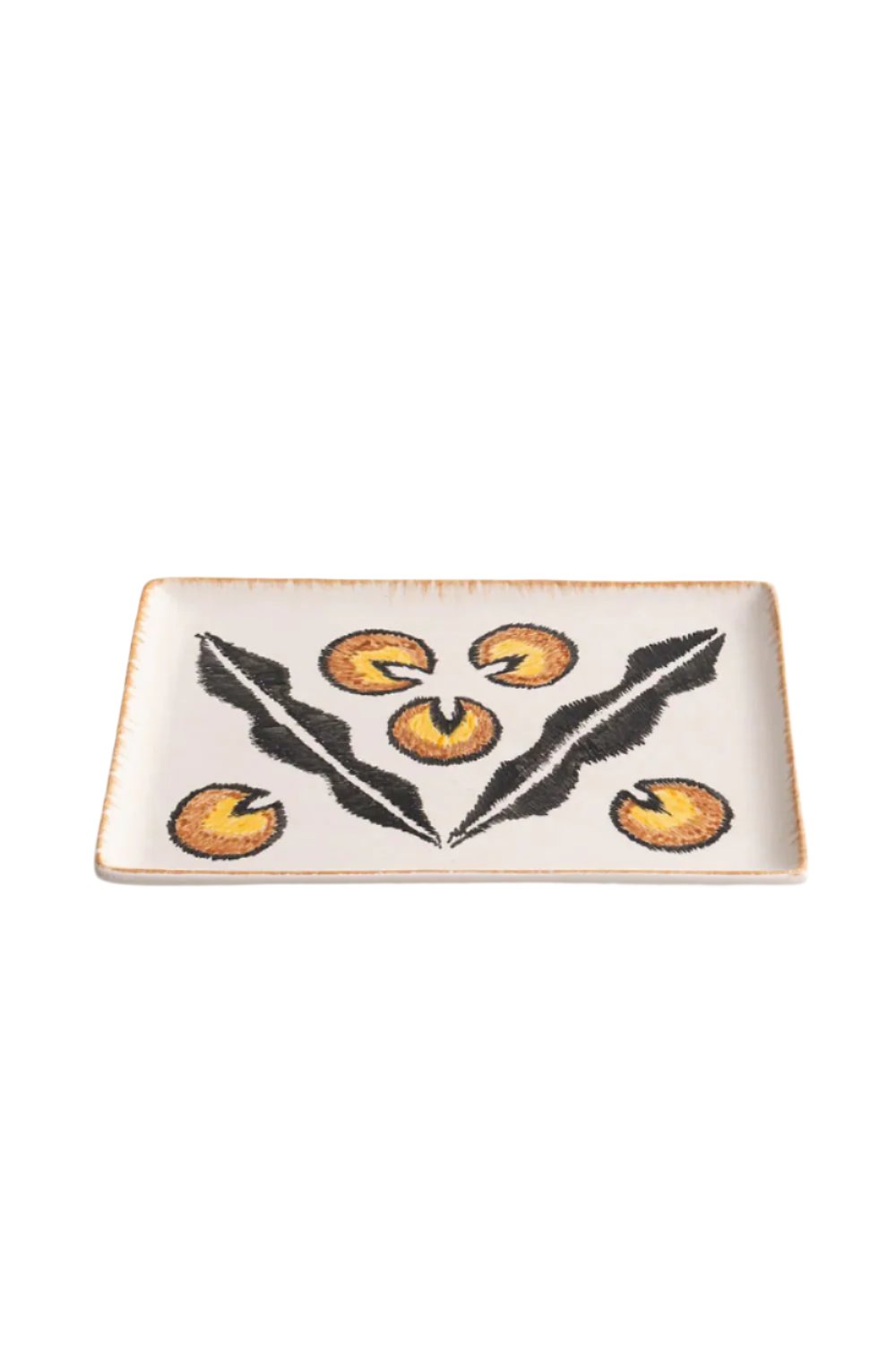 La Casa Antica-Seramik Dikdörtgen Servis Tabağı-Tabak & Kase-1-Milagron.com