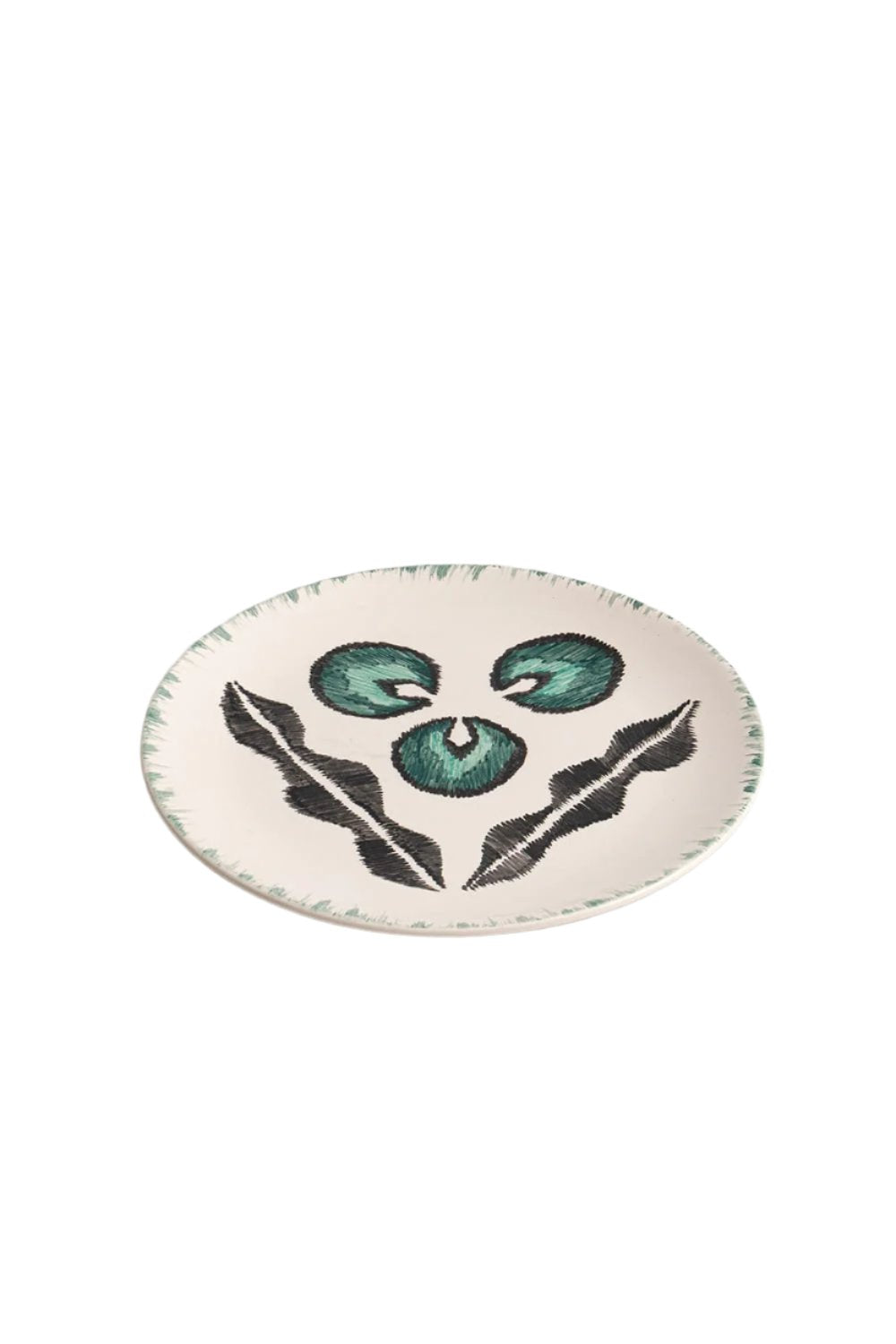 La Casa Antica-Seramik Yemek Tabağı 25 Cm-Tabak & Kase-1-Milagron.com