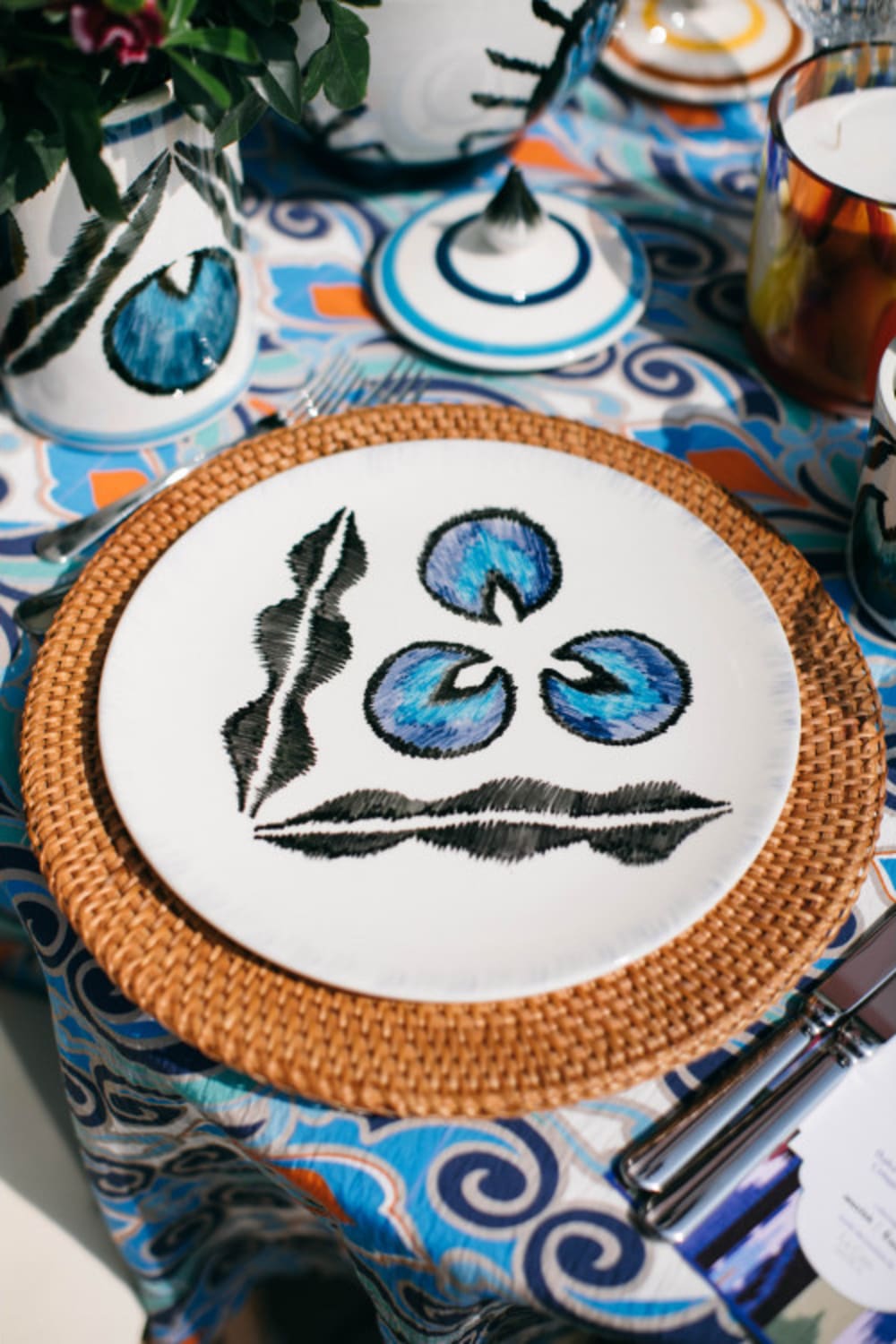 La Casa Antica-Seramik Yemek Tabağı 25 Cm-Tabak & Kase-3-Milagron.com