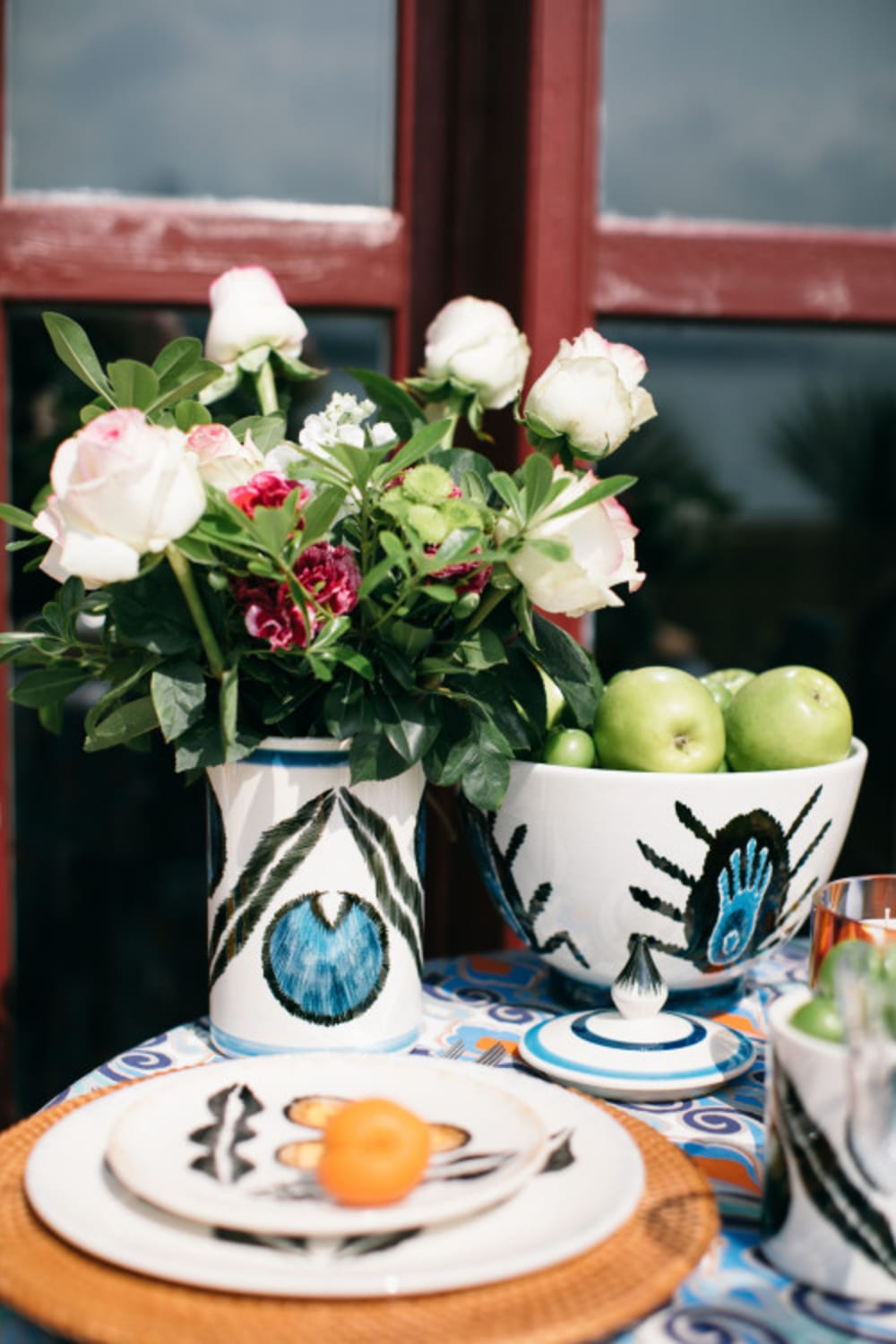 La Casa Antica-Seramik Yuvarlak Kase-Tabak & Kase-2-Milagron.com