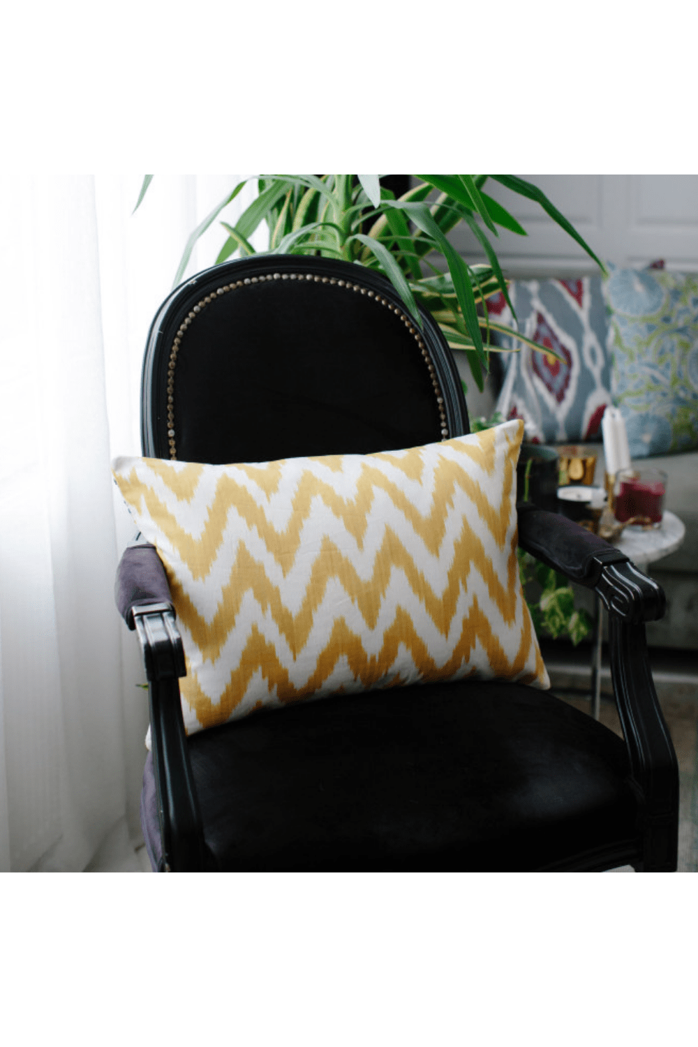 La Casa Antica-Suzani Yastık Kılıfı (40x60cm)-Yastık Kılıfı-1-Milagron.com