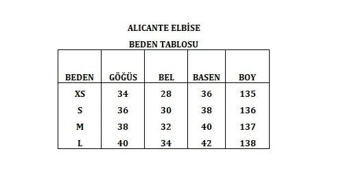Alicante Elbise