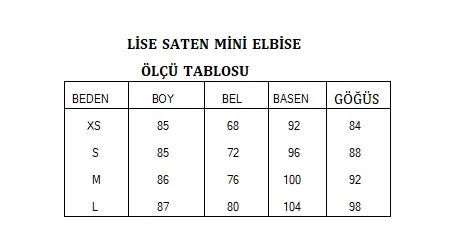 Lise Gül Detaylı Saten Elbise