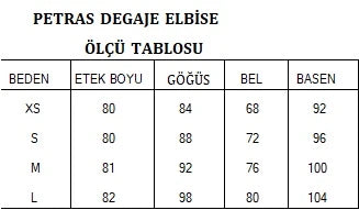 Petras Degaje Yaka Kısa Elbise