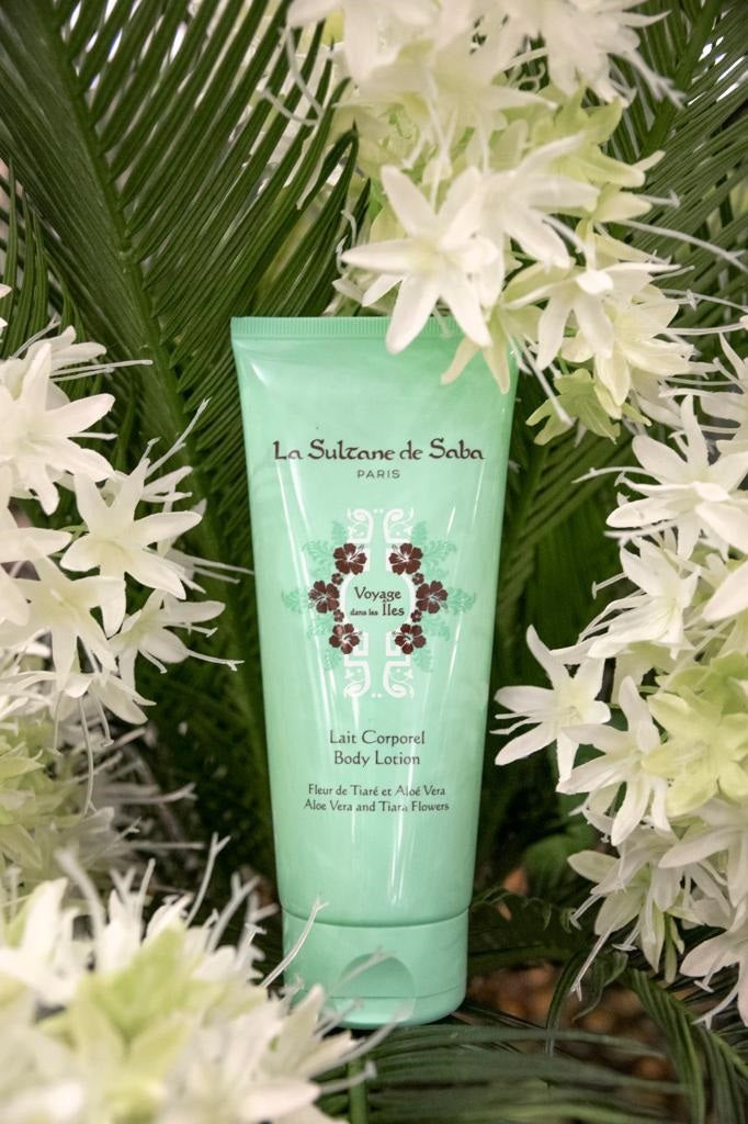La Sultane De Saba-Body Lotion Aloe Vera And Tiare Flower - Tahiti-Vücut Losyonu-2-Milagron.com