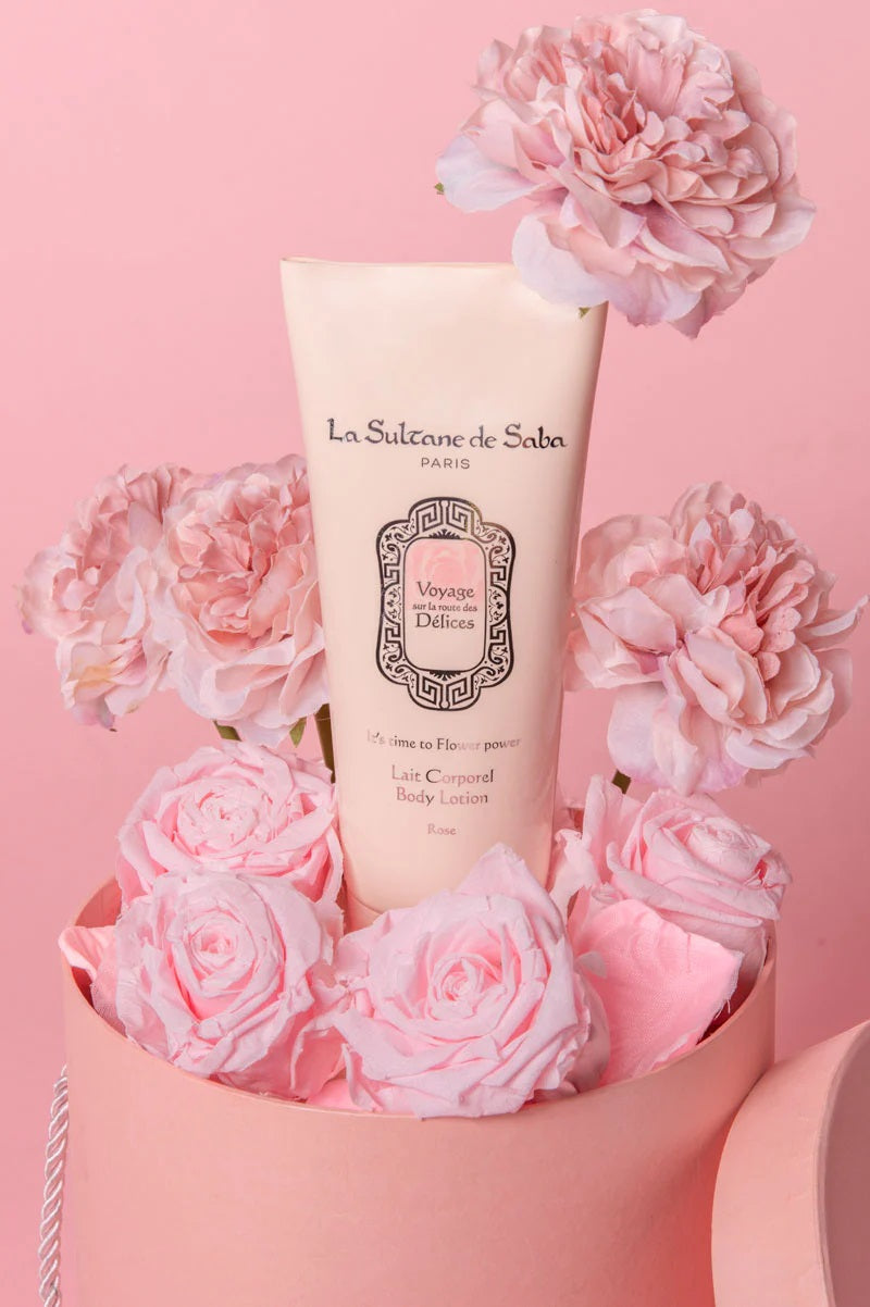 La Sultane De Saba-Body Lotion Rose - Delices-Vücut Losyonu-2-Milagron.com