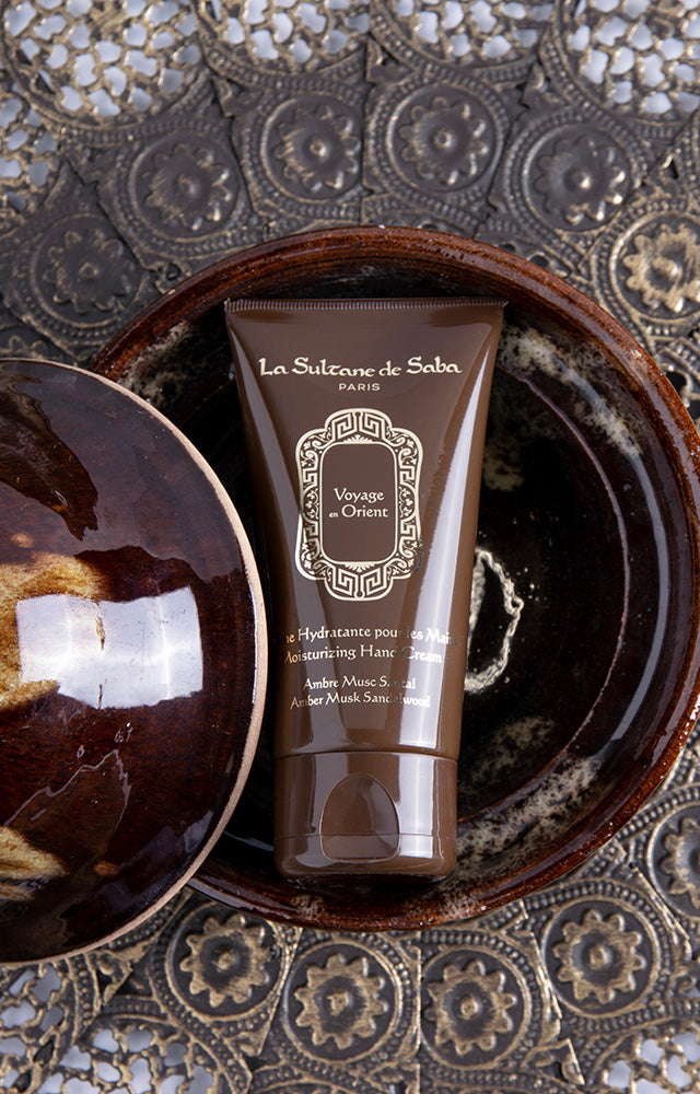La Sultane De Saba-Hand Cream Amber Musk Sandalwood - Orient-El Kremi-2-Milagron.com