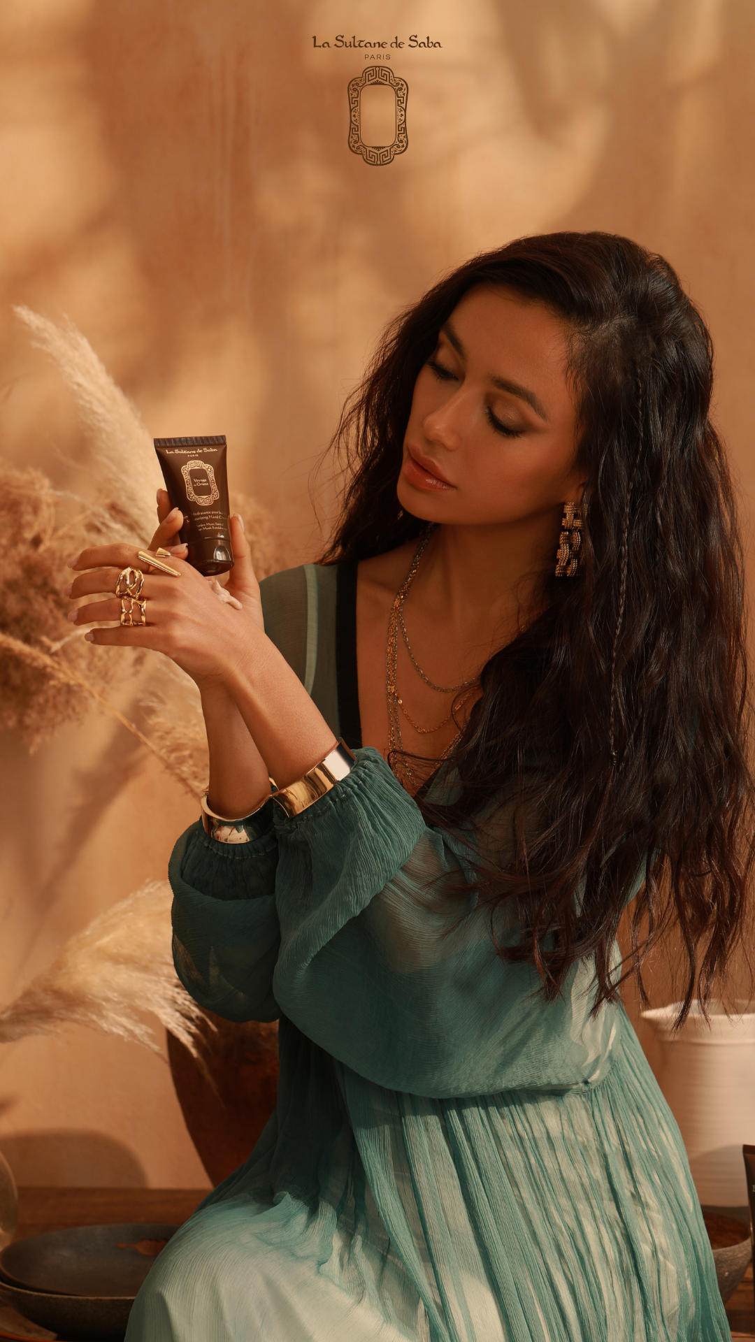 La Sultane De Saba-Hand Cream Amber Musk Sandalwood - Orient-El Kremi-3-Milagron.com