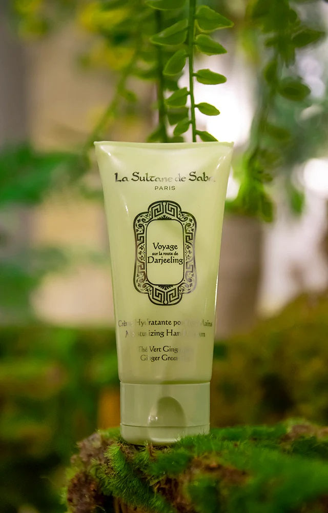 La Sultane De Saba-Hand Cream Green Tea & Ginger - Darjeeling-El Kremi-2-Milagron.com