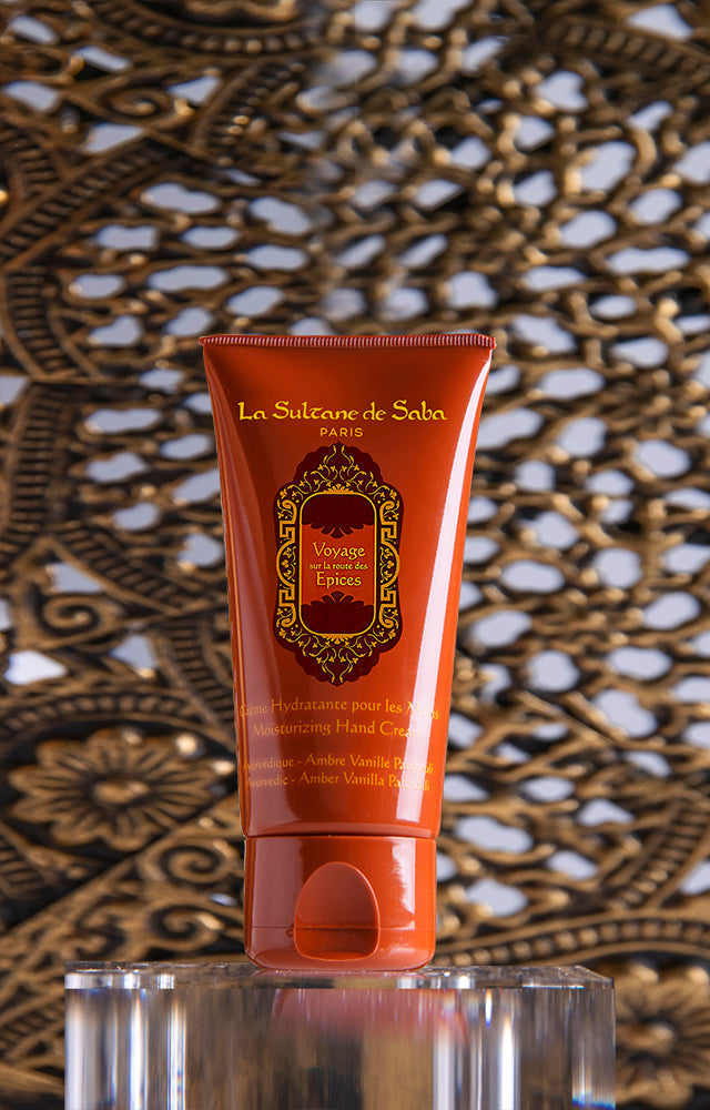 La Sultane De Saba-Hand Cream Oriental Ayurvedic Amber Vanilla Patchouli - Spices-El Kremi-2-Milagron.com