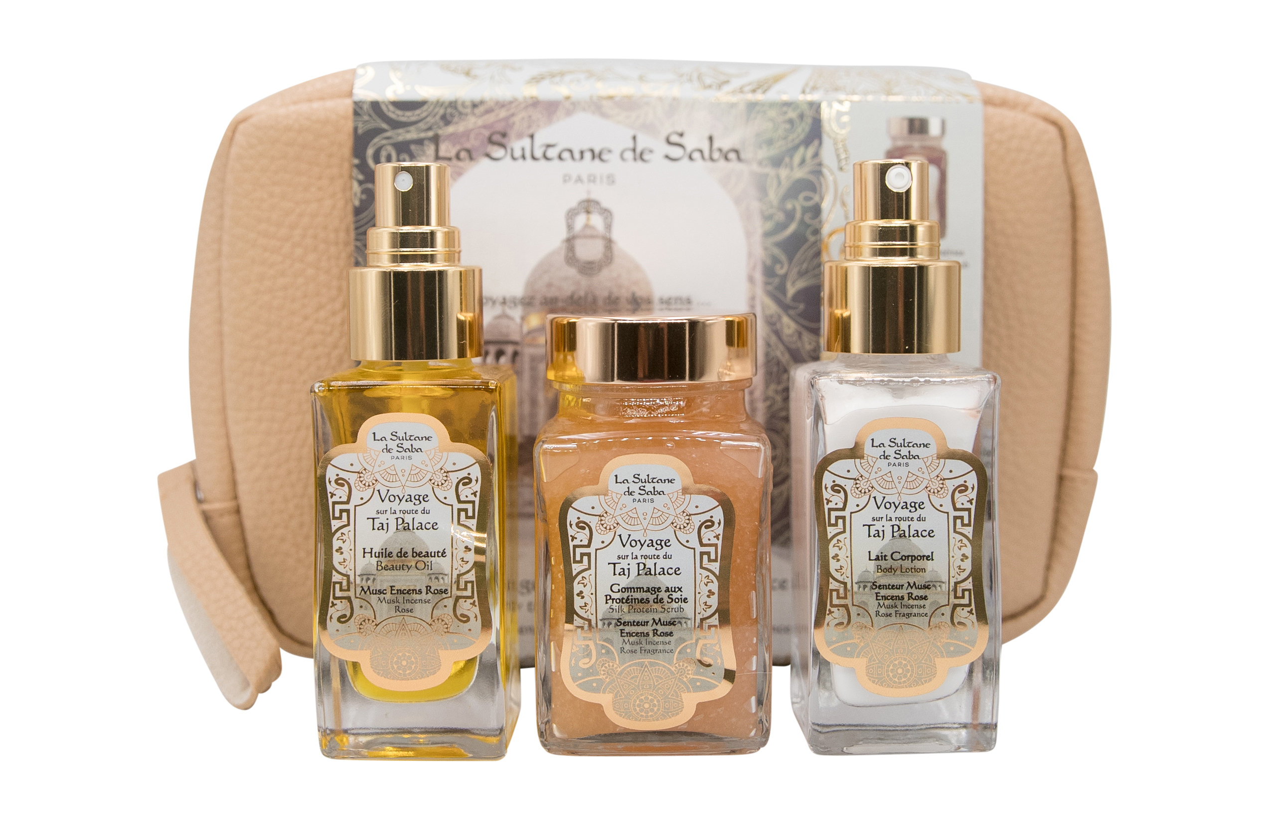 La Sultane De Saba-Musk Incense Rose (Taj Palace) Gift Set-1-Milagron.com