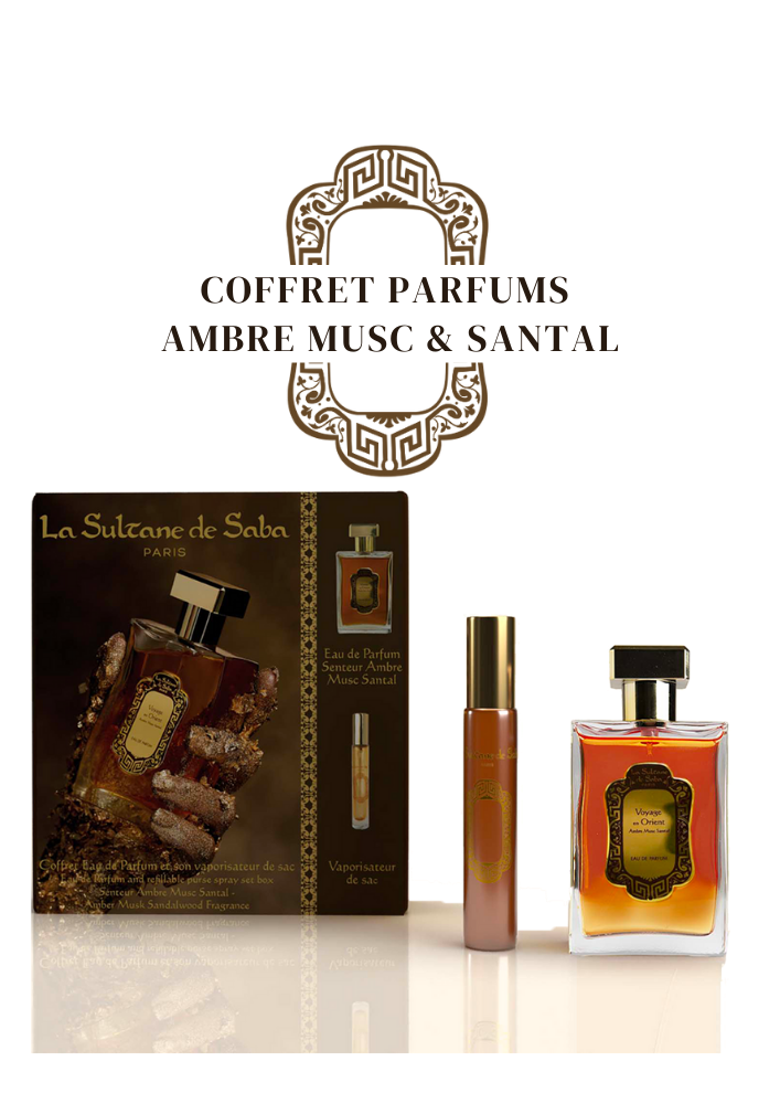 La Sultane De Saba-Perfume Set Amber Musk Sandalwood - Orient-Parfüm-1-Milagron.com