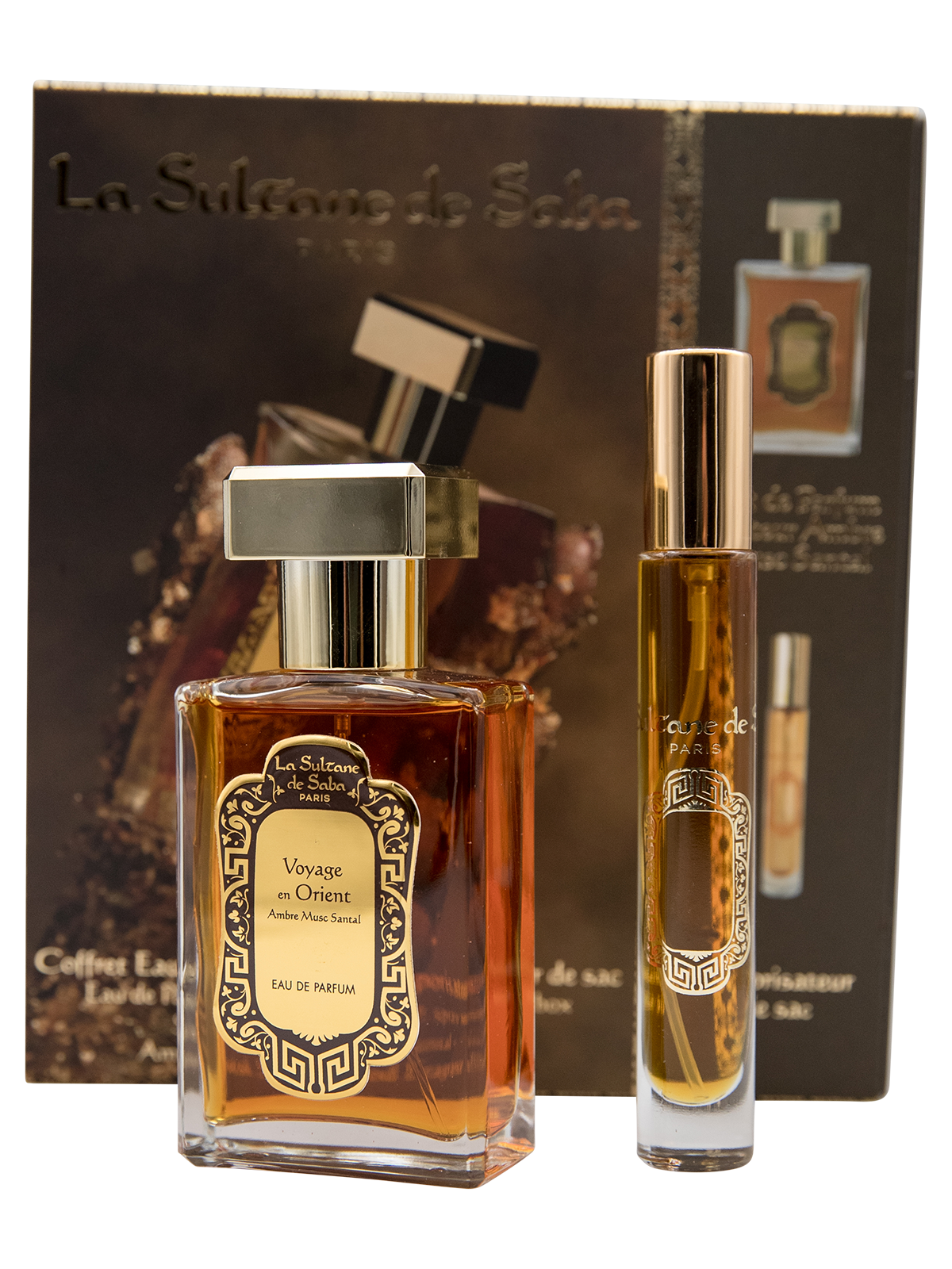 La Sultane De Saba-Perfume Set Amber Musk Sandalwood - Orient-Parfüm-2-Milagron.com