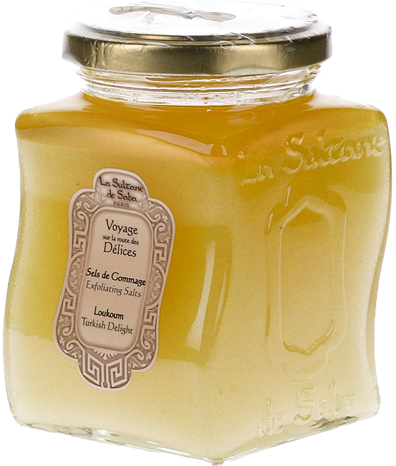 La Sultane De Saba-Salt Scrub Loukoum - Delices-Peeling-2-Milagron.com