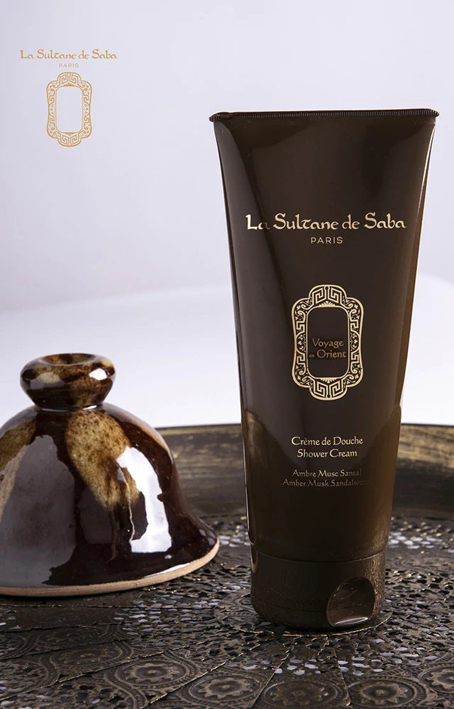 La Sultane De Saba-Shower Cream Amber Musk Sandalwood - Orient-Duş Jeli-2-Milagron.com