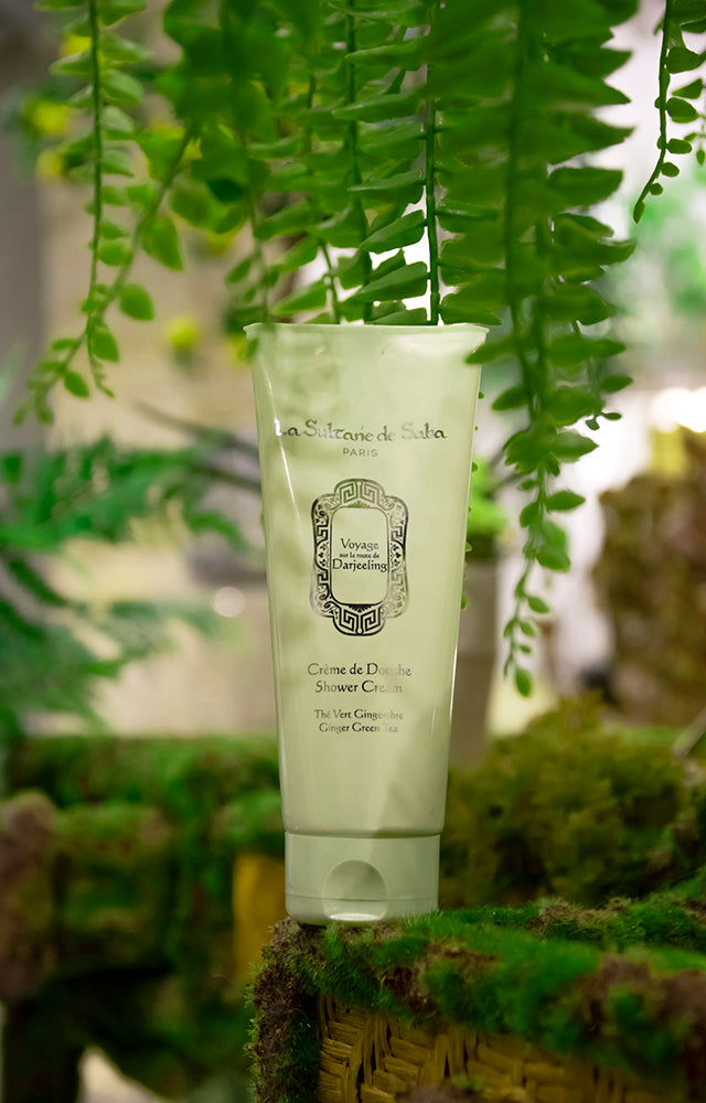 La Sultane De Saba-Shower Cream Green Tea & Ginger - Darjeeling-Duş Jeli-2-Milagron.com