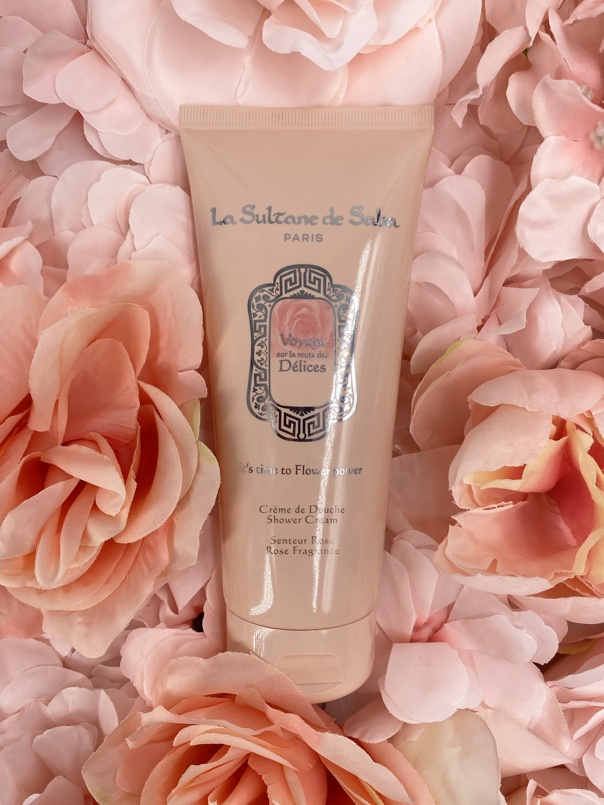 La Sultane De Saba-Shower Cream Rose - Delices-Duş Jeli-2-Milagron.com