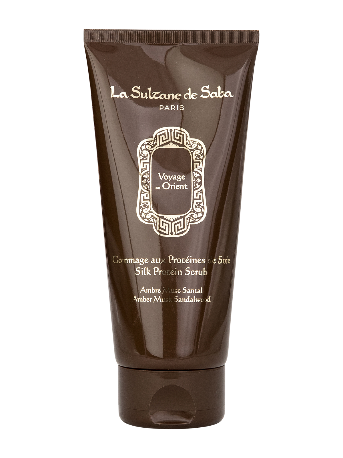 La Sultane De Saba-Silk Protein Scrub Amber Musk Sandalwood - Orient-Peeling-1-Milagron.com