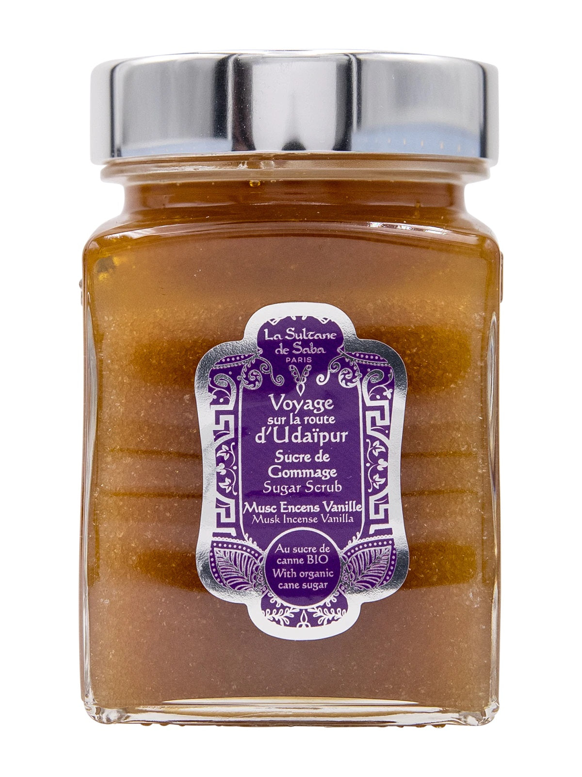 La Sultane De Saba-Sugar Scrub Musk Incense Vanilla - Udaipur-Peeling-1-Milagron.com