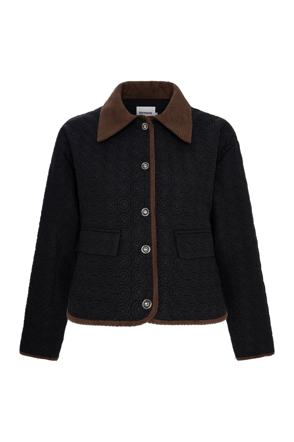 Kapitone Ceket Siyah - 0