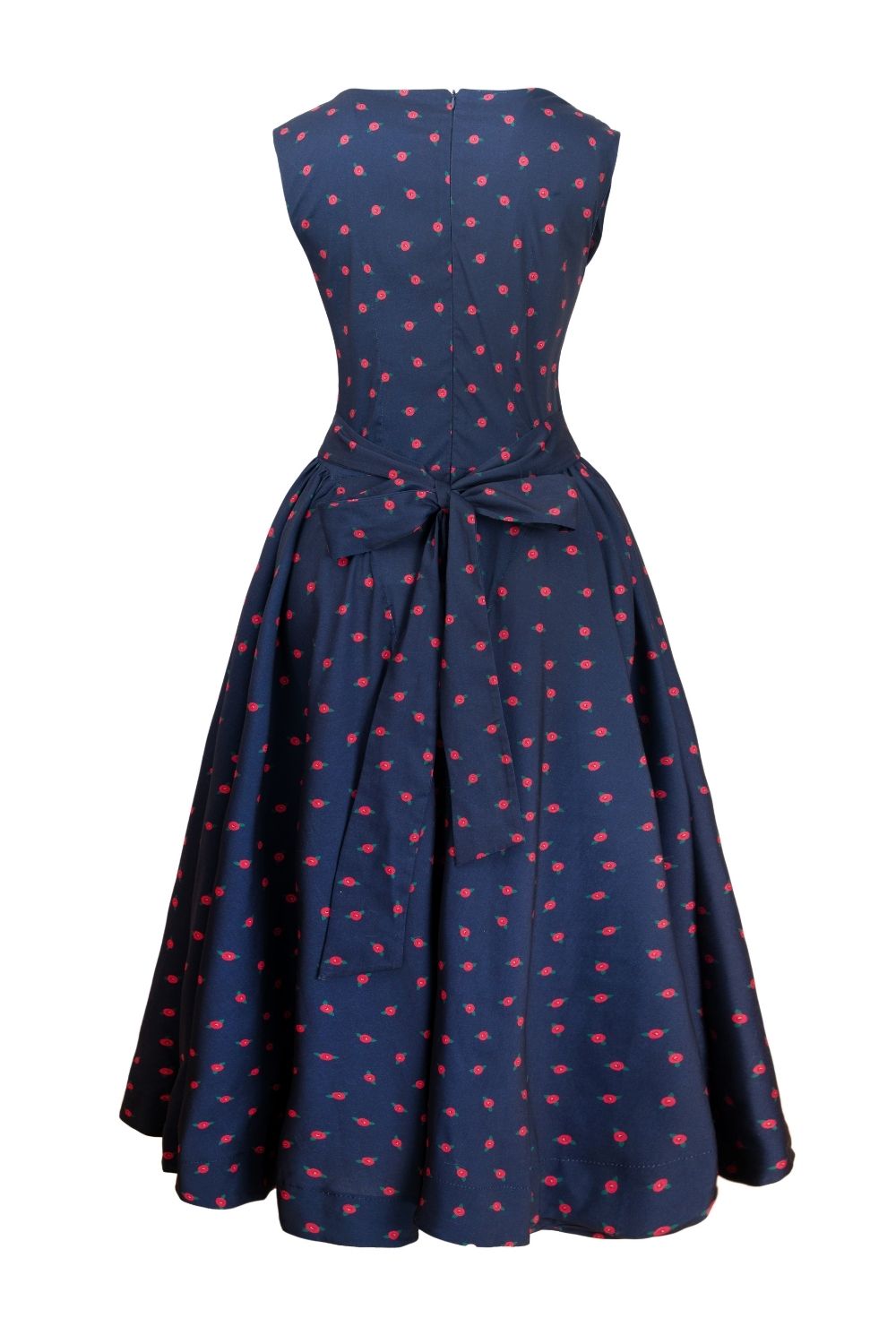 Mira Lacivert Maxi Elbise - 3