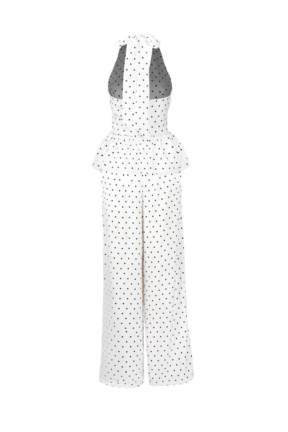Polka Beyaz Puantiyeli Alt Üst Takım - 3