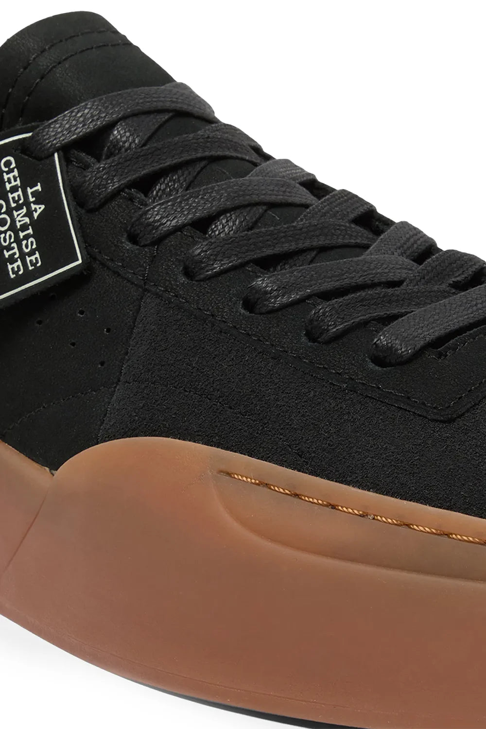 Lacoste-Aura Club Erkek Siyah Süet Sneaker-Sneakers-6-Milagron.com