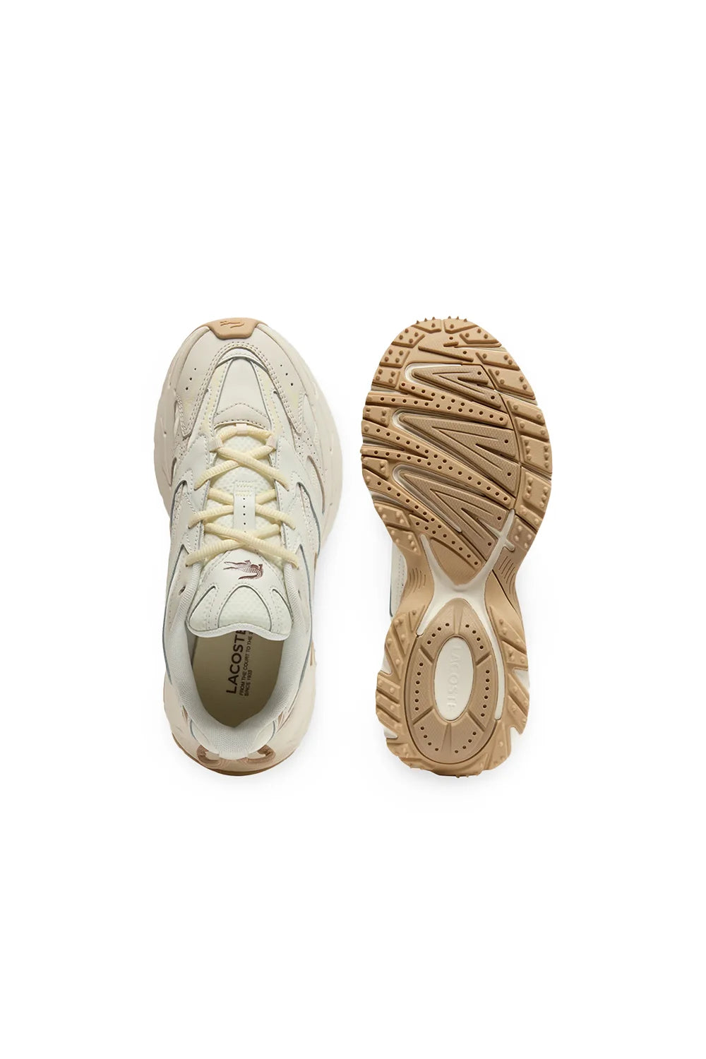 Lacoste-Neo Shot Kadın Krem Sneaker-Sneakers-5-Milagron.com
