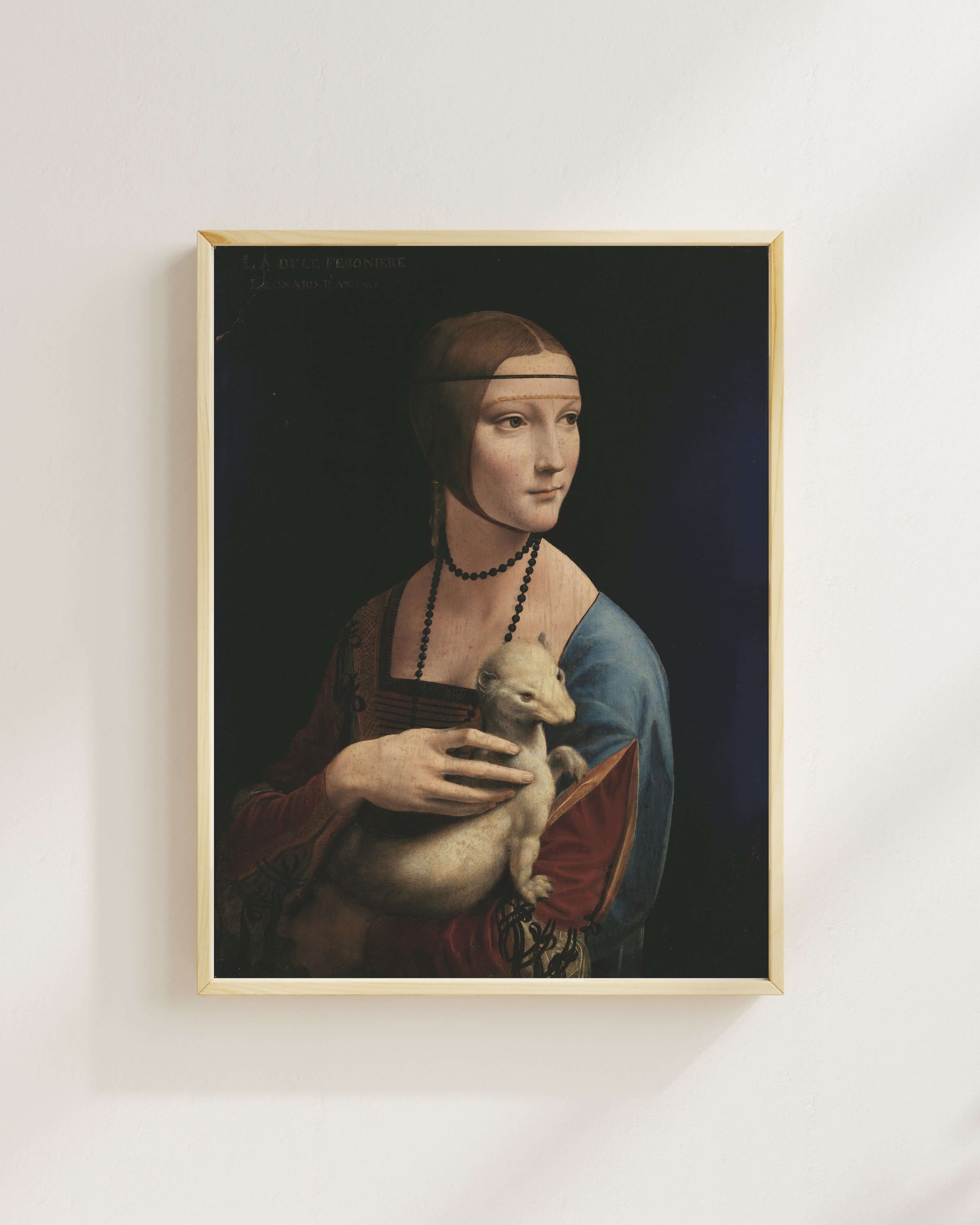 Leonardo Da Vinci - Kakımlı Kadın