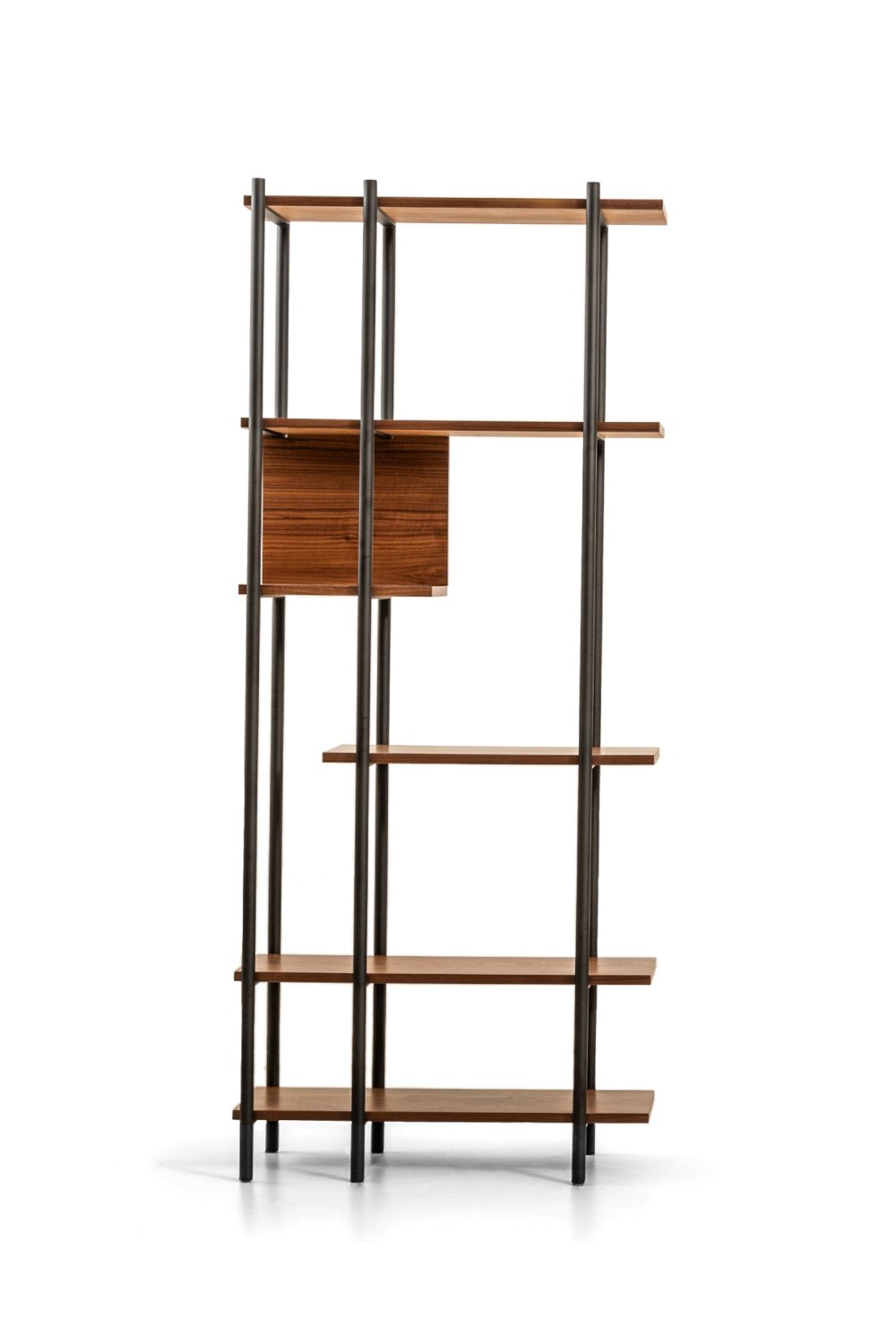 Lagoma-Harmonia Kitaplık Ahşap Raf Metal Çerçeve - 75 Cm-Kitaplık-1-Milagron.com