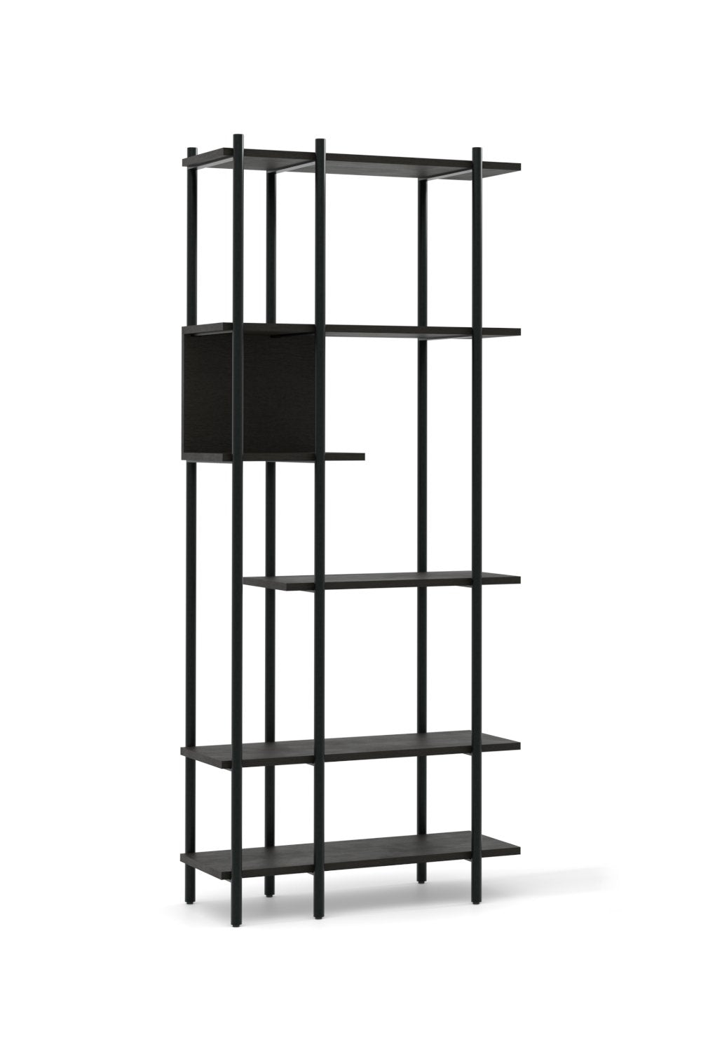 Lagoma-Harmonia Kitaplık Ahşap Raf Metal Çerçeve - 75 Cm-Kitaplık-2-Milagron.com