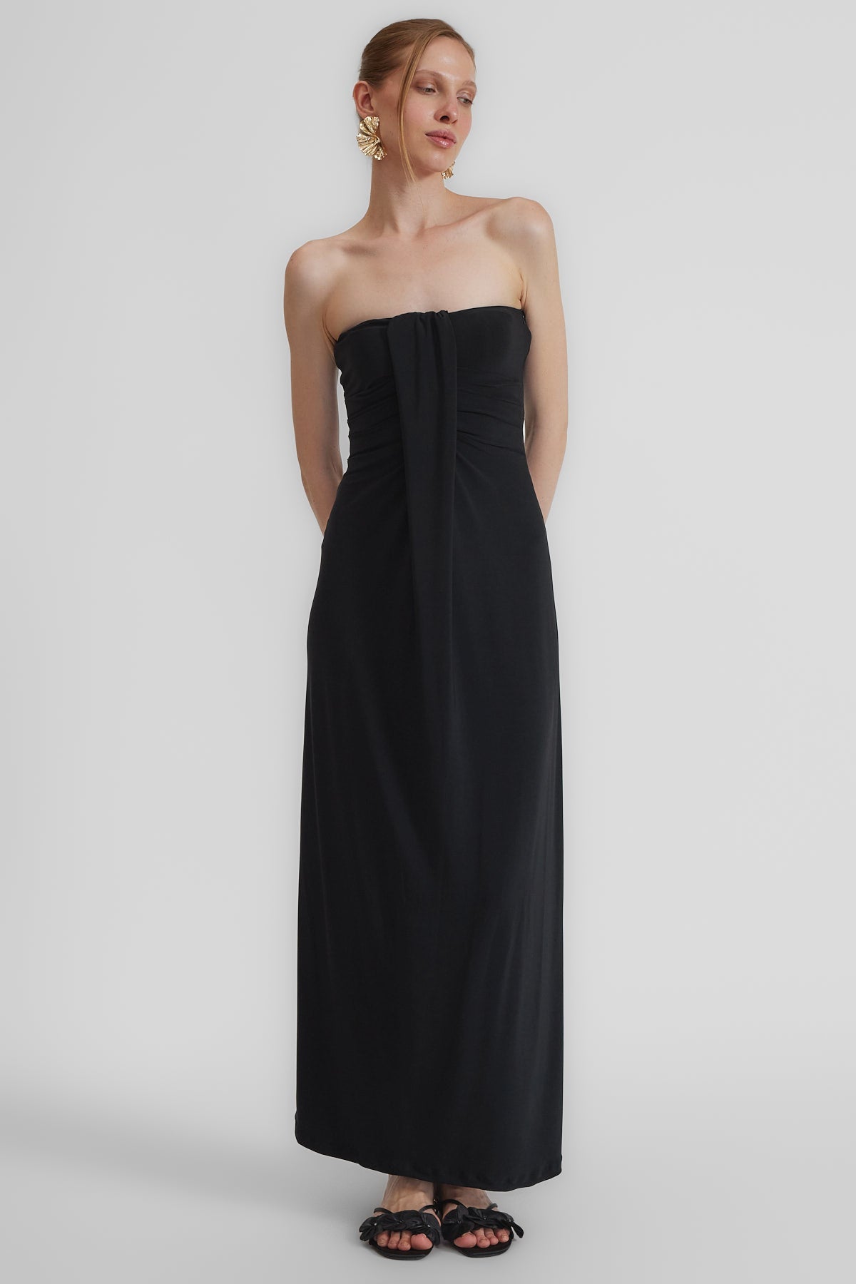 Blackrose Straplez Elbise