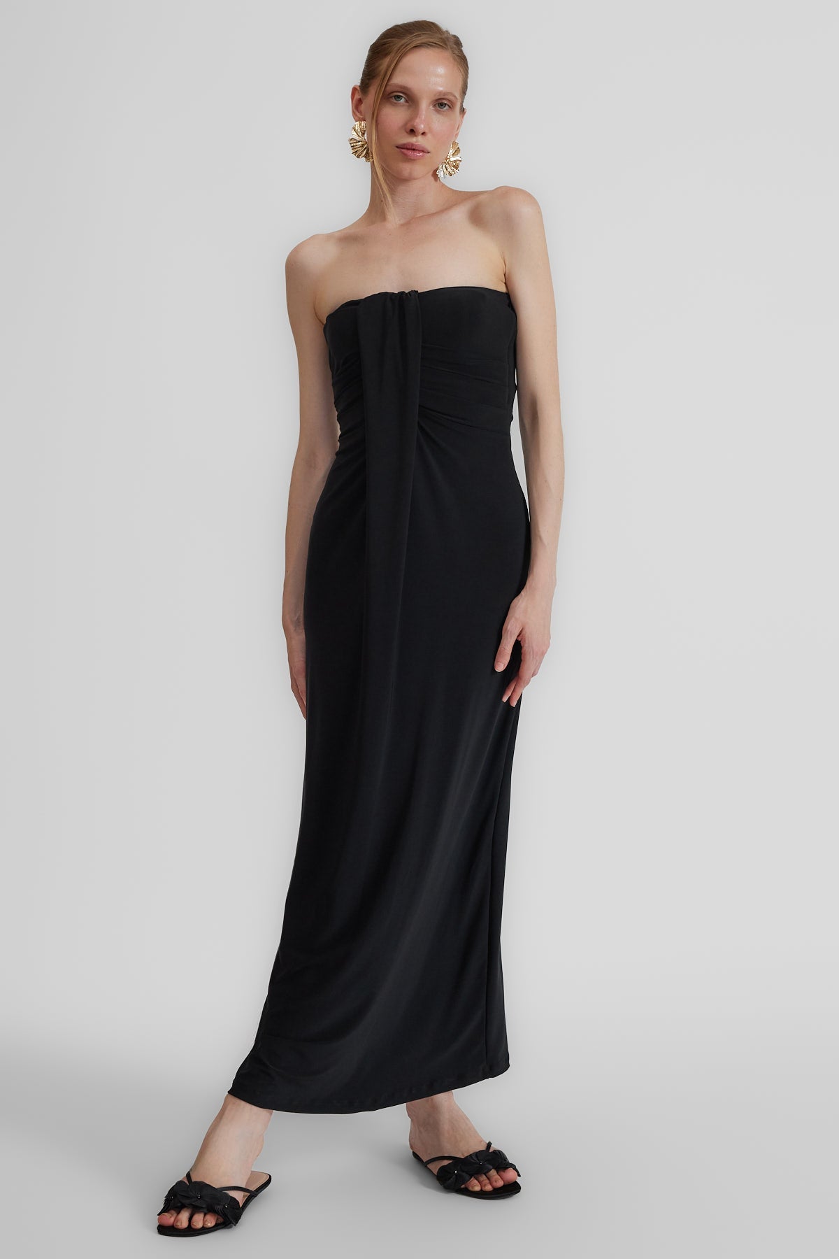 Blackrose Straplez Elbise
