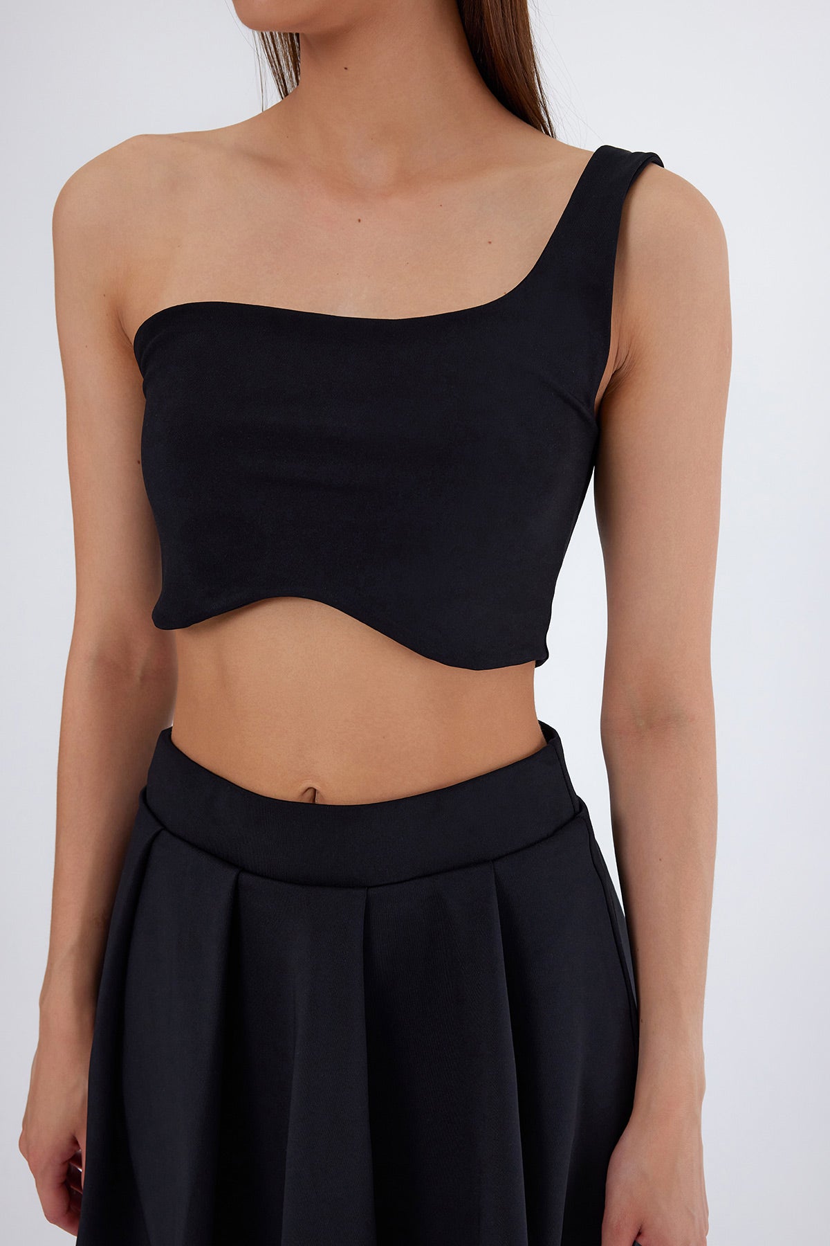 Callie Crop Top | Siyah