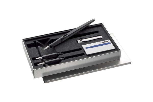 Lamy-Joy Al Dolma Kalem Seti 1 Klm+3 Uç Mat Siyah-Ajanda-1-Milagron.com