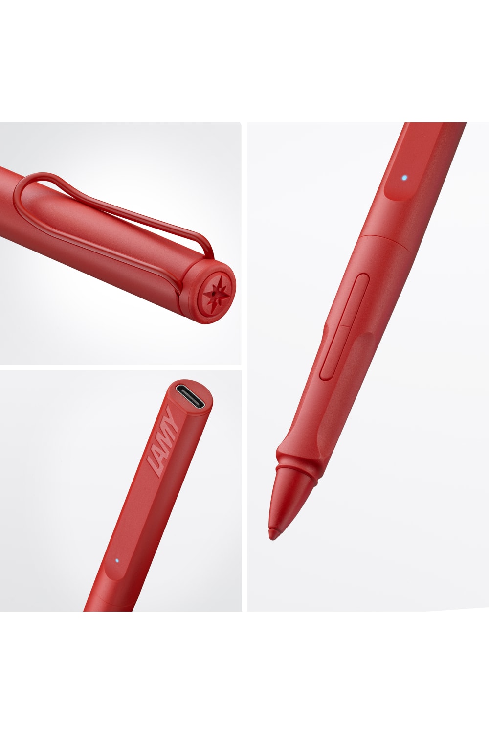 Lamy-Lamy Safari Note + Ipad Tablet Kalemi Kırmızı-Dijital Kalem-5-Milagron.com