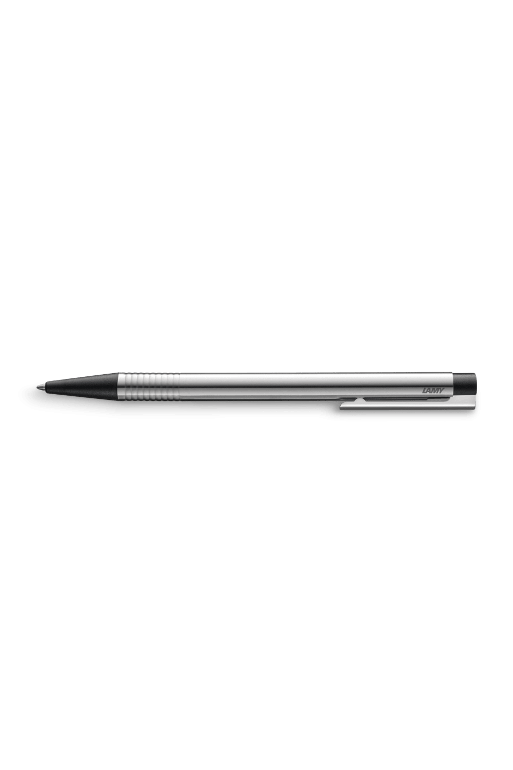 Lamy-Logo Tükenmez Kalem Paslanmaz Çelik Siyah-Tükenmez Kalem-1-Milagron.com