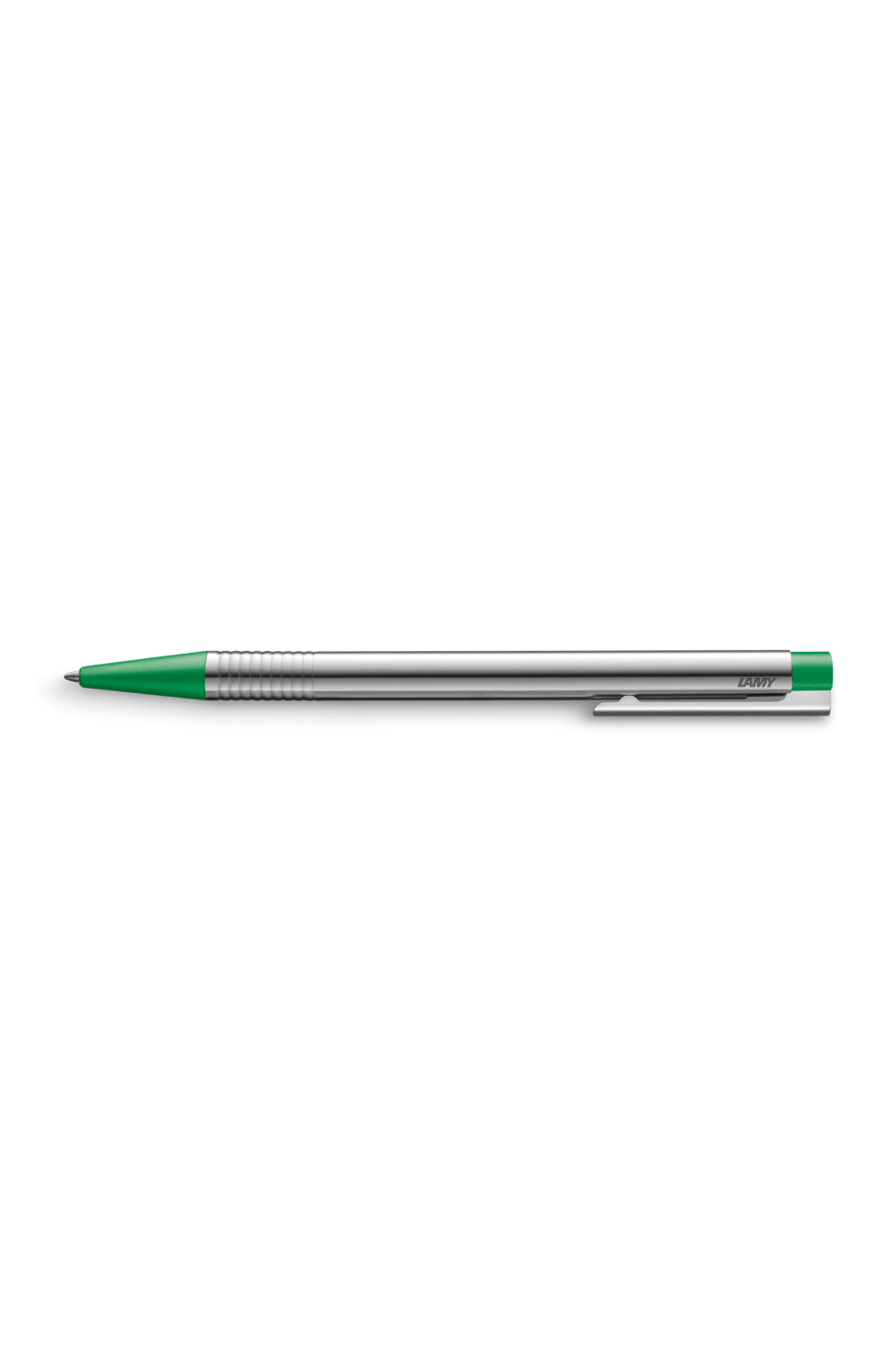 Lamy-Logo Tükenmez Kalem Paslanmaz Çelik Yeşil-Tükenmez Kalem-1-Milagron.com