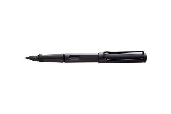 Lamy-Safari Dolma Kalem Metal Klips F Uç Mat Siyah-Dolma Kalem-1-Milagron.com