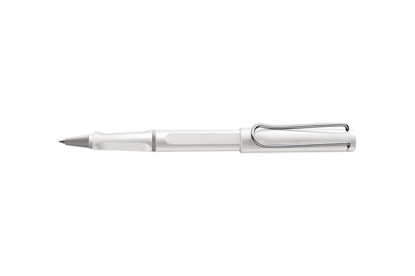 Lamy-Safari Roller Kalem Metal Klips Beyaz-Roller Kalem-1-Milagron.com