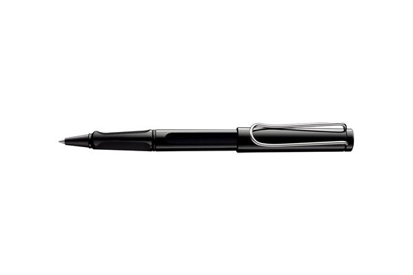 Lamy-Safari Roller Kalem Metal Klips Siyah-Roller Kalem-1-Milagron.com