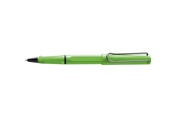 Lamy-Safari Roller Kalem Metal Klips Yeşil-Roller Kalem-1-Milagron.com
