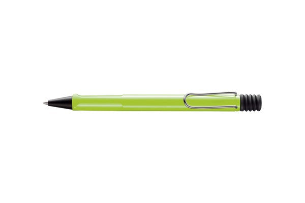 Lamy-Safari Tükenmez Kalem Metal Klips Neon Limon Yeşili-Tükenmez Kalem-1-Milagron.com