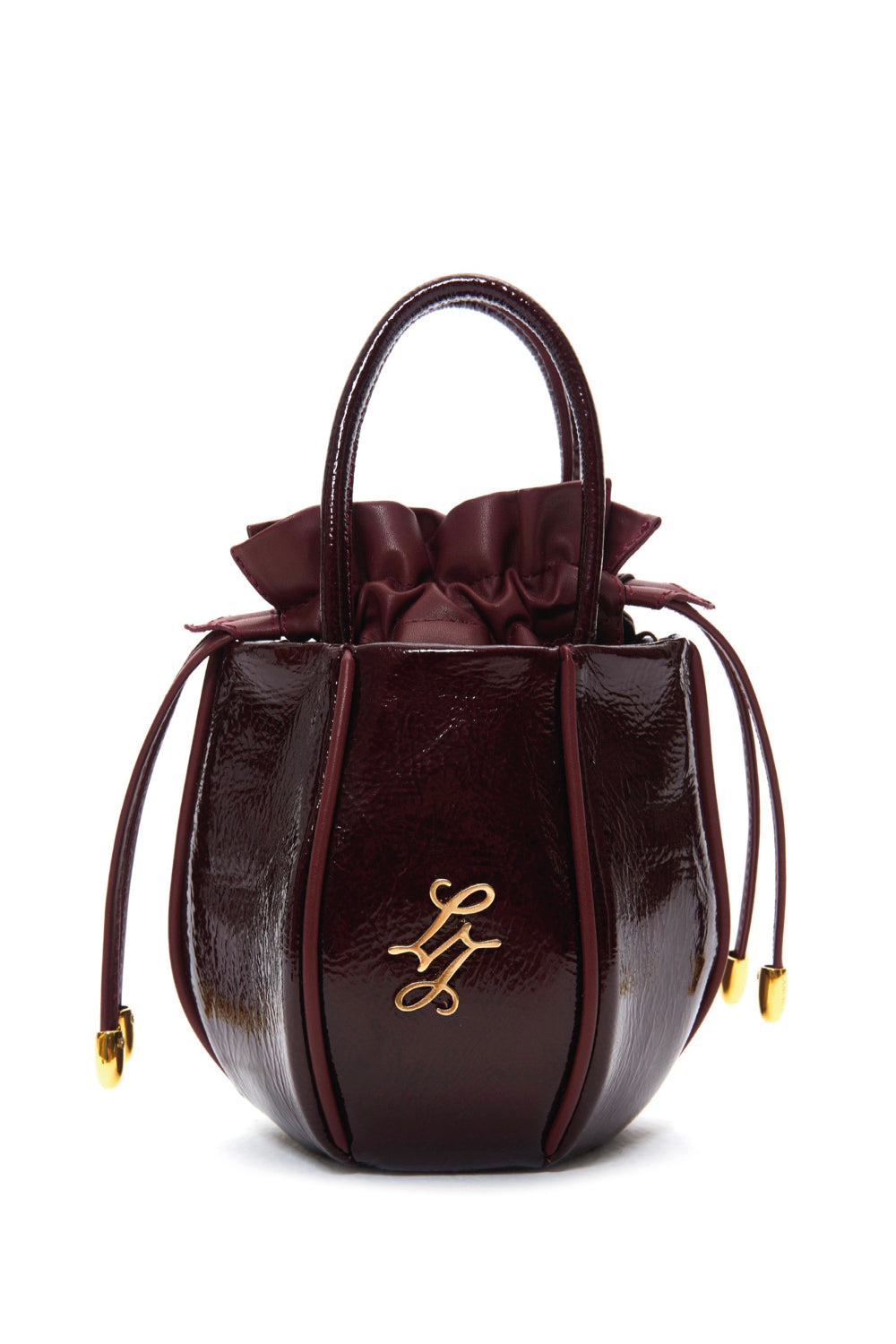 Lanurun-Alin Bordo Deri Kadın Omuz Çantası-Omuz Çantası-1-Milagron.com